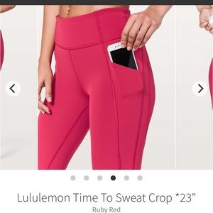 Like New High waisted Time to Sweat 23” leggings